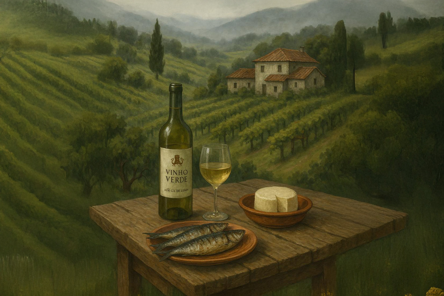 Os Encantos da Região dos Vinhos Verdes: Uma Viagem pelos Sabores e Harmonizações