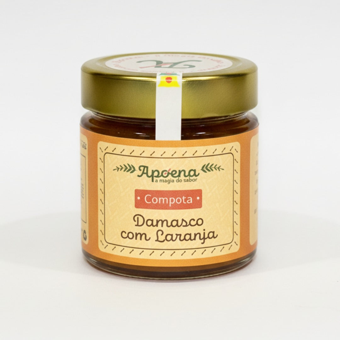 Compota de Damasco com Laranja – Apoena