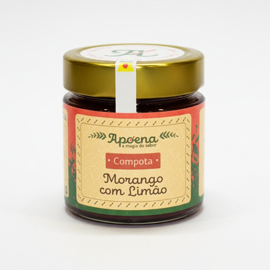 Compota de Morango com Limão – Apoena