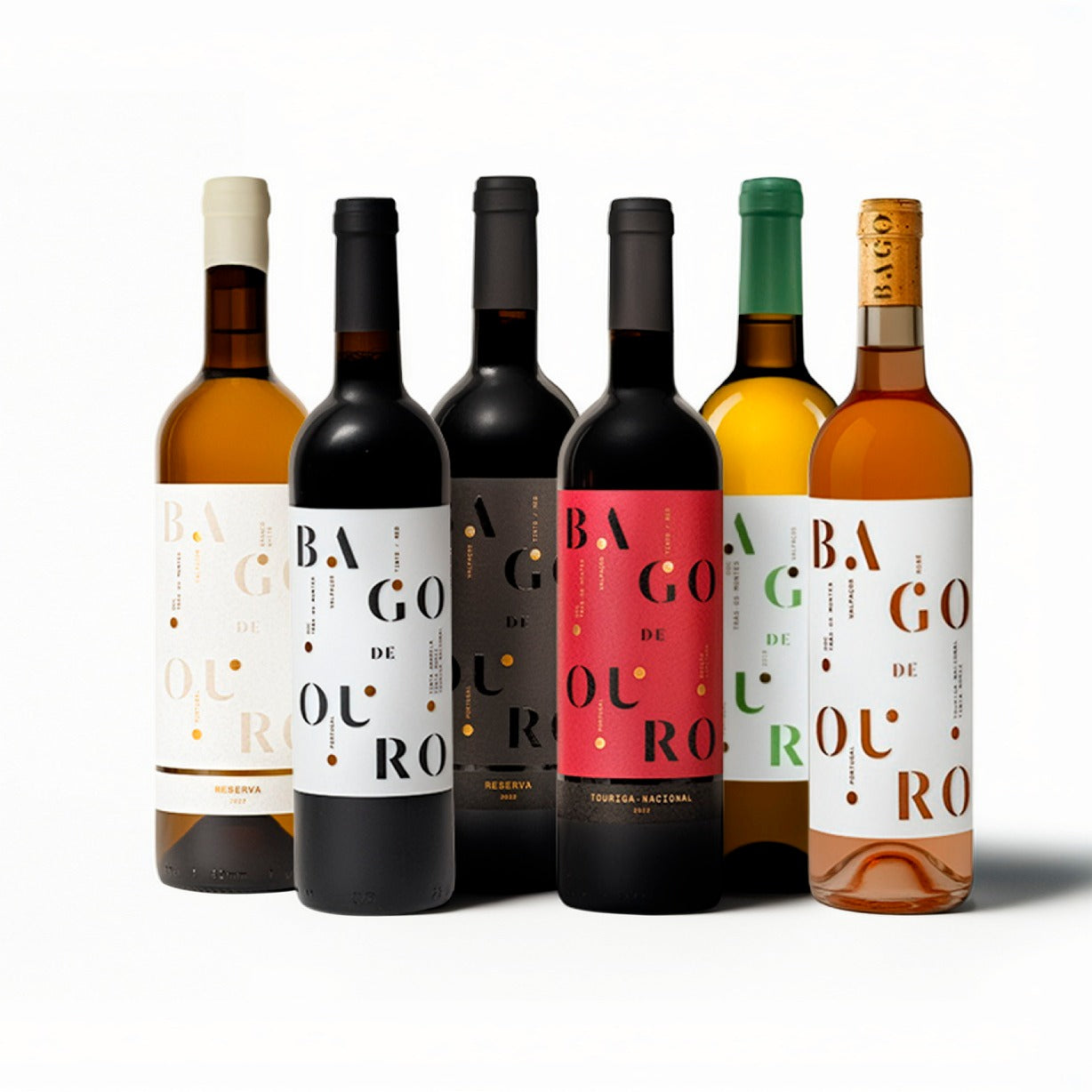 Pack Bago de Ouro – 6 vinhos, uma seleção com identidade!