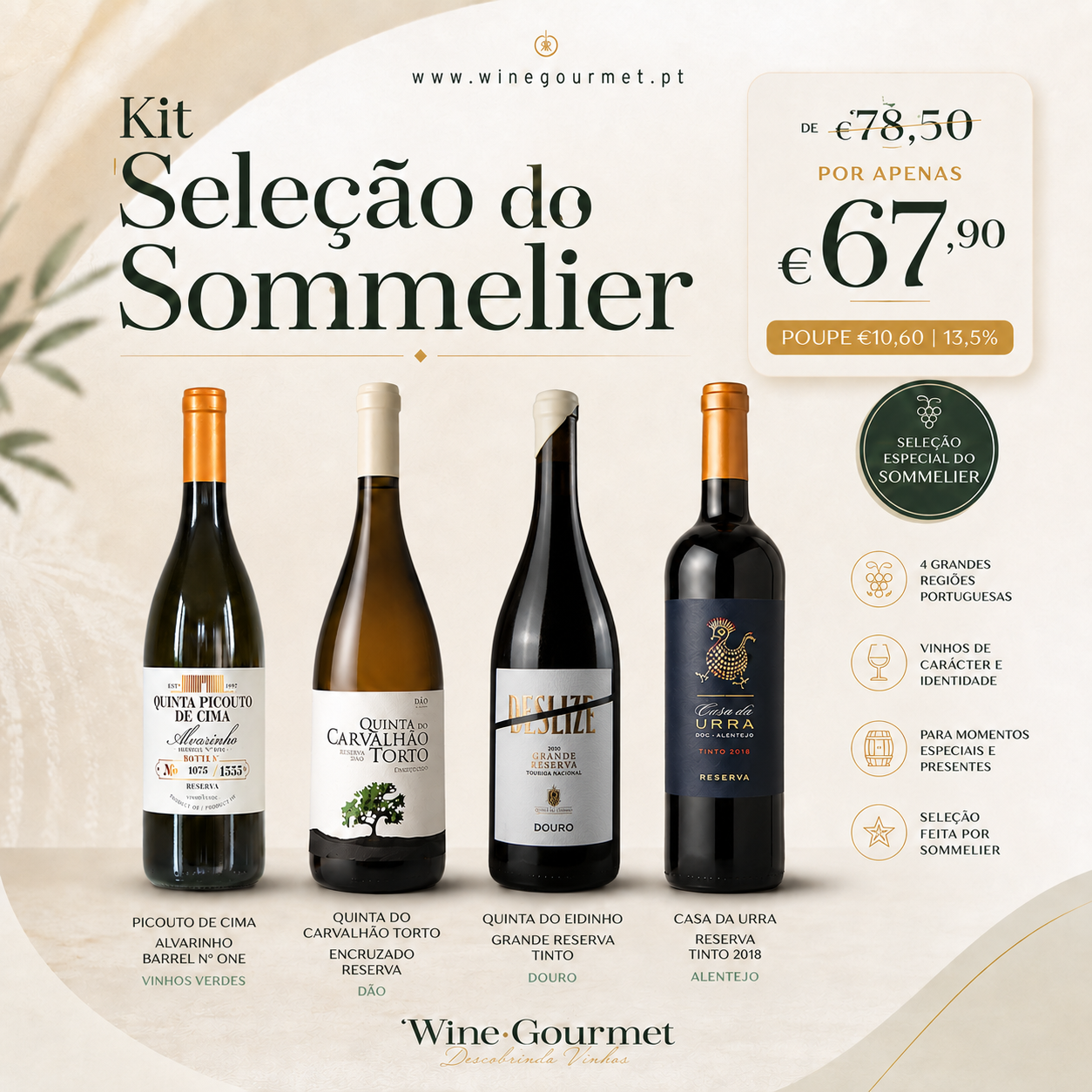 Kit Seleção do Sommelier